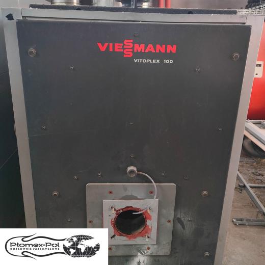 Kocioł Viessmann Vitoplex 100 1120 kW – palnik i sterowanie | Olej/Gaz